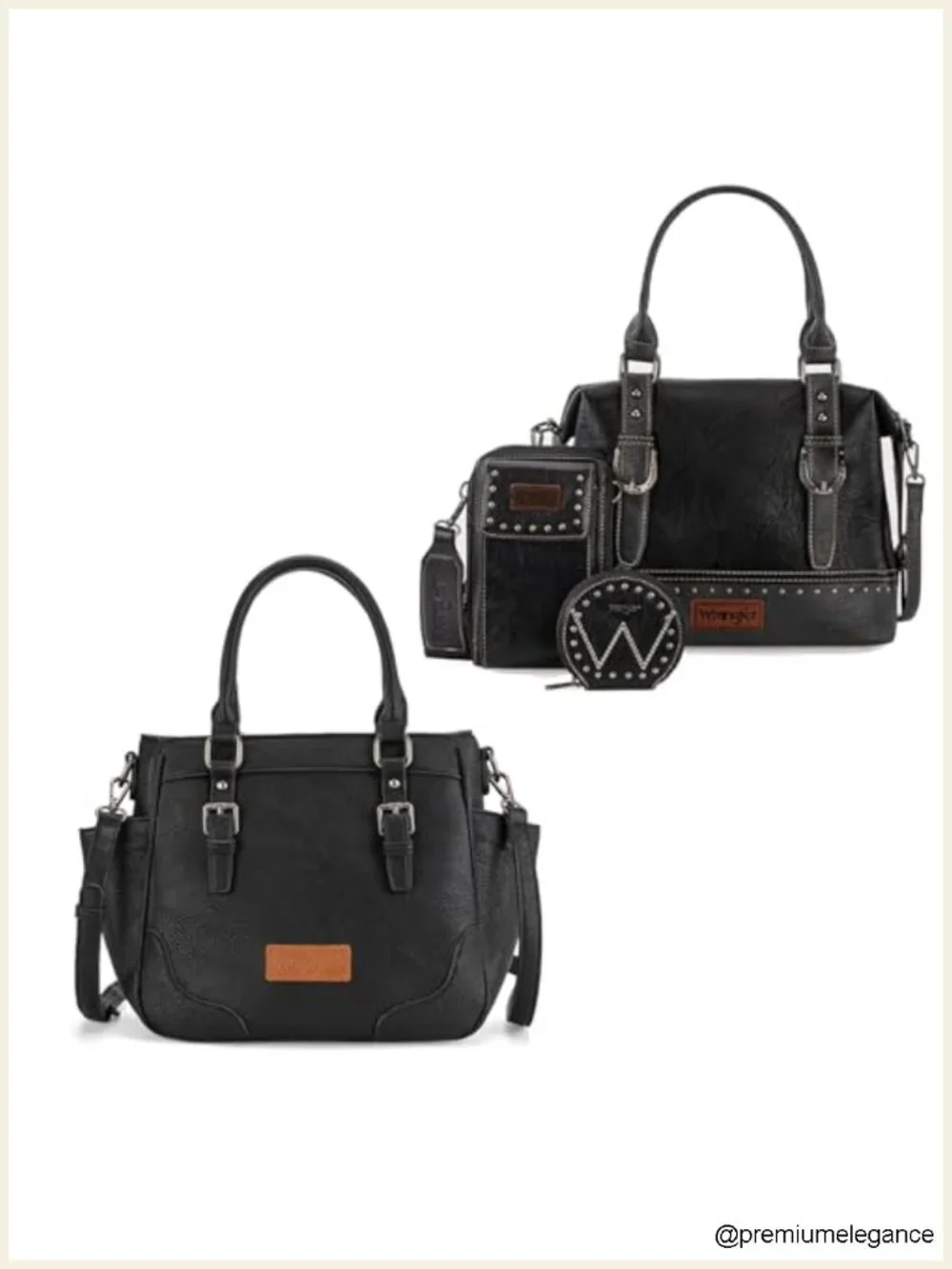 Doctor Bag Set Top Handle Satchel Purse Barrel Handbags Cell Phone Purse